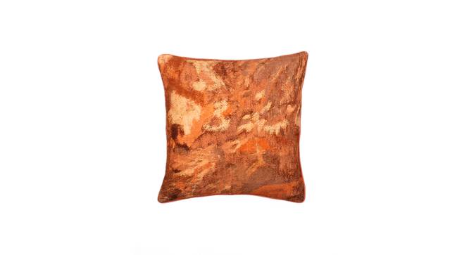 Ankit Cotton Rust Cushion Cover - Set of 2 (Rust) by Urban Ladder - Front View Design 1 - 792919
