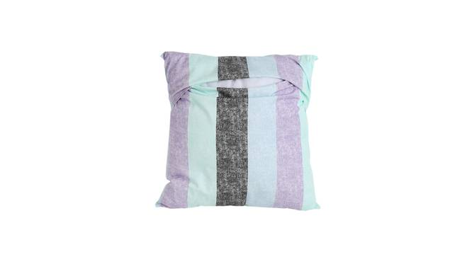 Kahaniya Cotton Purple Cushion Cover - Set of 2 (Purple) by Urban Ladder - Design 1 Side View - 792928