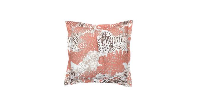 Mashak Cotton Pink Cushion Cover - Set of 2 (Pink) by Urban Ladder - Design 1 Side View - 792930