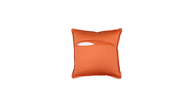 Aamb Cotton Rust Cushion Cover - Set of 2 (Rust) by Urban Ladder - Design 1 Side View - 792931