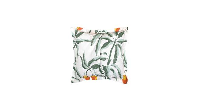 Amra Cotton Rust Cushion Cover - Set of 2 (Rust) by Urban Ladder - Design 1 Side View - 792934