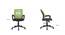 Yorick Ergonomic Chair (Green / Black) by Urban Ladder - - 