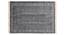 Handmade 100% Cotton Rug Living Room Area rug Cotton Area Rug 4x12 FT (Grey, 4 x 12 Feet Carpet Size) by Urban Ladder - Front View Design 1 - 796730