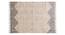 Indian Natural Cotton Area Rug Outdoor floor Garden Area Rug 8x10 FT (Brown, 8 x 10 Feet Carpet Size) by Urban Ladder - Front View Design 1 - 796748