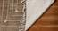 Handmade Cotton Area Rug Flat Weave Kilim Kitchen Area Rug 3x5 FT (Grey, 3 x 5 Feet Carpet Size) by Urban Ladder - Design 1 Side View - 796789