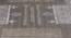 Cotton Area Rug Garden Area Carpet Rectangle Floor Kilim 3x5 FT (Grey, 3 x 5 Feet Carpet Size) by Urban Ladder - Design 1 Side View - 796961