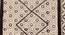 Indian Traditional Kilim Cotton Area Rug Rectangle rug 4x6 FT (Grey, 4 x 6 Feet Carpet Size) by Urban Ladder - Ground View Design 1 - 797344