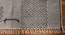Handmade Eco Friendly Cotton Area Rug Living Room Area Kilim 3x10 FT (Grey, 3 x 10 Feet Carpet Size) by Urban Ladder - Ground View Design 1 - 797377