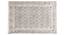 Geometric Area Kilim Indian Cotton Area Rug Eco-Friendly Dhurrie 4x6 FT (Grey, 4 x 6 Feet Carpet Size) by Urban Ladder - Front View Design 1 - 797477