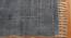 Indian Natural Cotton Area Rug Outdoor Yoga Kilim Garden Area Carpet 6x9 FT (Grey, 6 x 9 Feet Carpet Size) by Urban Ladder - Design 1 Side View - 797515