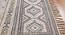 Home Decor Morden Kilim Cotton Area Rug Outdoor Yoga Mat 3x3 FT (Grey, 3 x 3 Feet Carpet Size) by Urban Ladder - Ground View Design 1 - 797577
