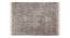 Cotton Area Rug Indian Flat Weave Dhurrie Bedroom Area Kilim 5x8 FT (Black, 5 x 8 Feet Carpet Size) by Urban Ladder - Front View Design 1 - 797658