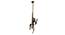Reno Black Polycarbonate Hanging Light (Black) by Urban Ladder - Front View Design 1 - 798119