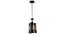 Tilton Black Iron Hanging Light (Black) by Urban Ladder - Front View Design 1 - 798127