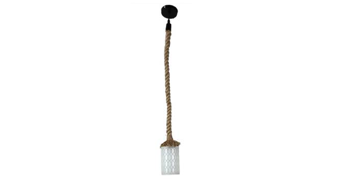 Jason Brown Jute Hanging Light (Brown) by Urban Ladder - Front View Design 1 - 798128