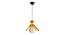 Tirzah Brown Wood Hanging Lights (Brown) by Urban Ladder - Front View Design 1 - 798135