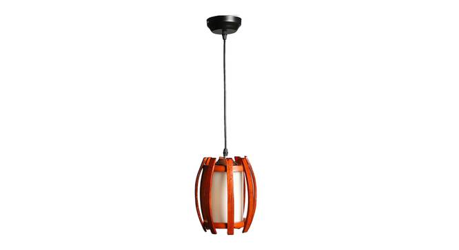 Blodwen Brown Wood Hanging Lights (Brown) by Urban Ladder - Front View Design 1 - 798137