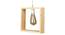 Ashten Brown Wood Hanging Lights (Brown) by Urban Ladder - Front View Design 1 - 798140
