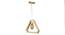 Ashtin Brown Wood Hanging Lights (Brown) by Urban Ladder - Front View Design 1 - 798143