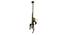 Reno Black Polycarbonate Hanging Light (Black) by Urban Ladder - Design 1 Side View - 798158