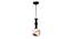 Quintyn Black Iron Hanging Light (Black) by Urban Ladder - Design 1 Side View - 798163