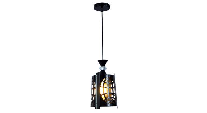 Tilton Black Iron Hanging Light (Black) by Urban Ladder - Design 1 Side View - 798166
