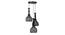 Marc Black Iron Hanging Lights (Black) by Urban Ladder - Front View Design 1 - 798169