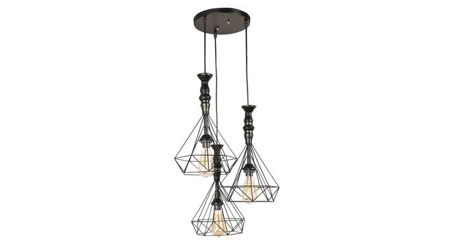 Ralph Black Iron Hanging Lights (Black) by Urban Ladder - Front View Design 1 - 798177