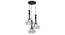 Ridley Black Iron Hanging Lights (Black) by Urban Ladder - Front View Design 1 - 798180