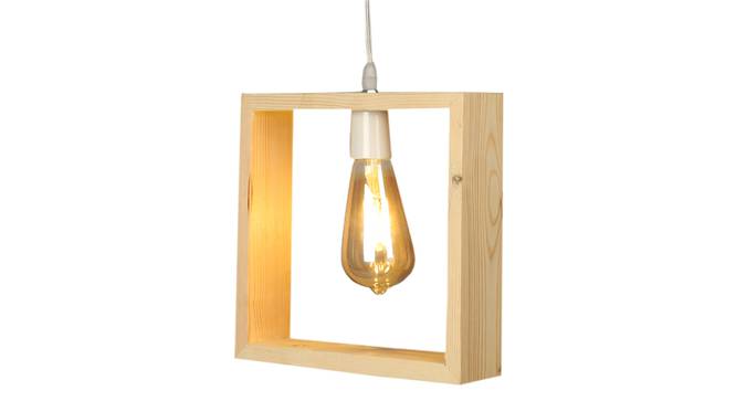 Ashten Brown Wood Hanging Lights (Brown) by Urban Ladder - Design 1 Side View - 798184