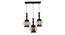 Beverly Black Iron Hanging Lights (Black) by Urban Ladder - Front View Design 1 - 798186