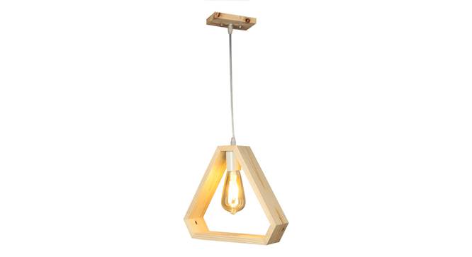 Ashtin Brown Wood Hanging Lights (Brown) by Urban Ladder - Design 1 Side View - 798187