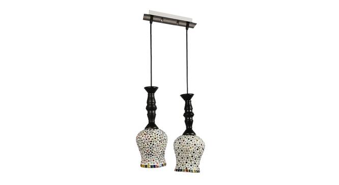Farah Black Iron Hanging Lights (Black) by Urban Ladder - Front View Design 1 - 798188
