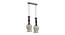 Farah Black Iron Hanging Lights (Black) by Urban Ladder - Front View Design 1 - 798188