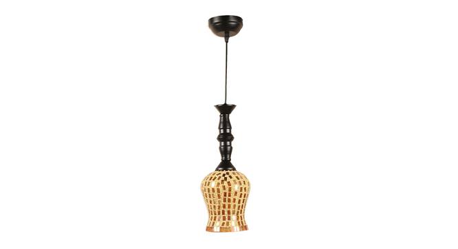 Maizie Black Iron Hanging Lights (Black) by Urban Ladder - Front View Design 1 - 798193