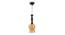 Maizie Black Iron Hanging Lights (Black) by Urban Ladder - Front View Design 1 - 798193