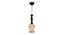 Oskar Black Iron Hanging Lights (Black) by Urban Ladder - Front View Design 1 - 798194