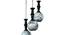 Shep Black Iron Hanging Light (Black) by Urban Ladder - Ground View Design 1 - 798202