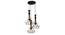 Ralph Black Iron Hanging Lights (Black) by Urban Ladder - Design 1 Side View - 798210
