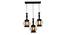 Beverly Black Iron Hanging Lights (Black) by Urban Ladder - Design 1 Side View - 798225