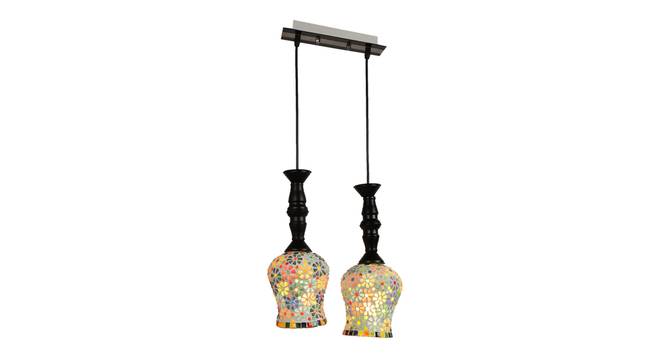 Farah Black Iron Hanging Lights (Black) by Urban Ladder - Design 1 Side View - 798228