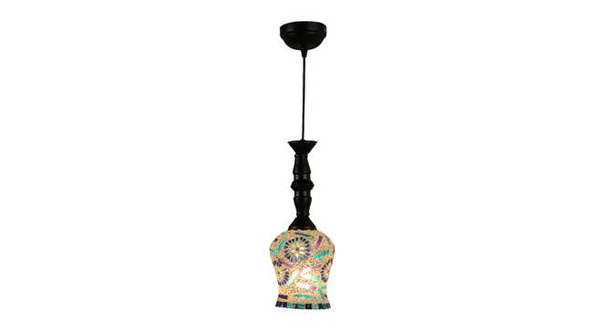 Aven Black Iron Hanging Lights (Black) by Urban Ladder - Design 1 Side View - 798234