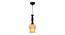 Kalei Black Iron Hanging Lights (Black) by Urban Ladder - Design 1 Side View - 798242