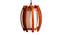 Blodwen Brown Wood Hanging Lights (Brown) by Urban Ladder - Ground View Design 1 - 798243