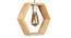 Delphine Brown Wood Hanging Lights (Brown) by Urban Ladder - Ground View Design 1 - 798248