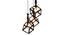 Emeri Black Iron Hanging Lights (Black) by Urban Ladder - Ground View Design 1 - 798255