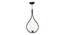 Olida Black Iron Hanging Lights (Black) by Urban Ladder - Front View Design 1 - 798259