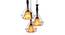 Mazie Black Iron Hanging Lights (Black) by Urban Ladder - Ground View Design 1 - 798260