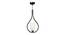 Olva Black Iron Hanging Lights (Black) by Urban Ladder - Front View Design 1 - 798262