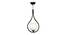 Florien Black Iron Hanging Lights (Black) by Urban Ladder - Front View Design 1 - 798264